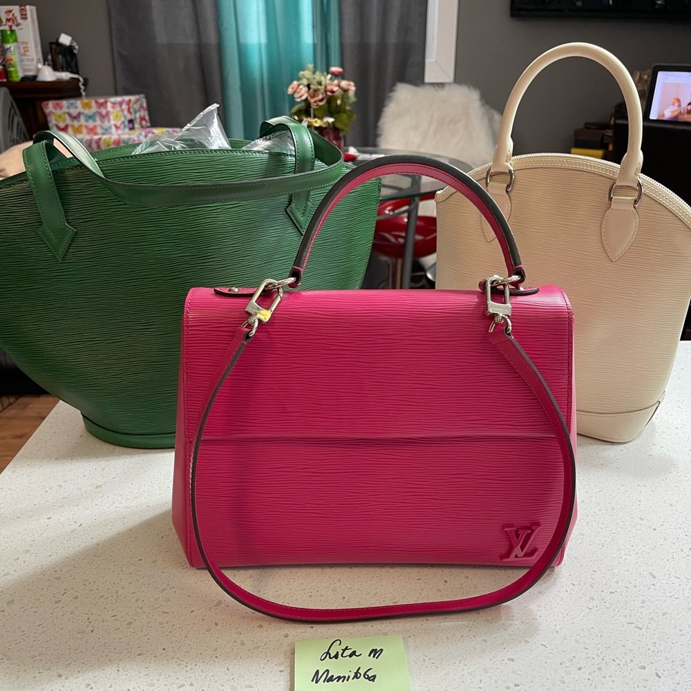 Authentic louis vuitton epi bags